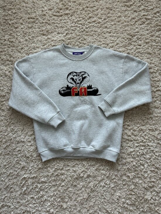 FA Other - fucking awesome FA Cobra Crewneck Grey Size XL